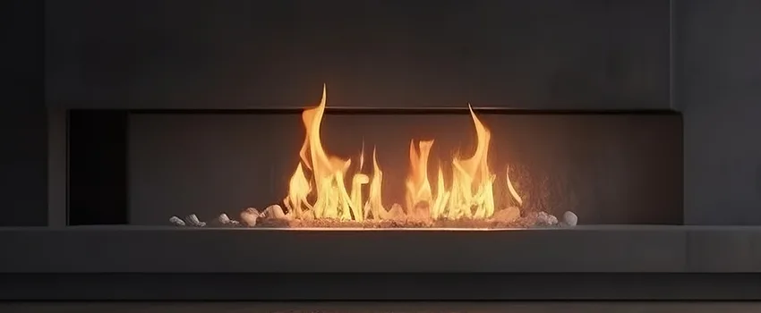 B-Vent Gas Fireplace Installation in Russellville, AR
