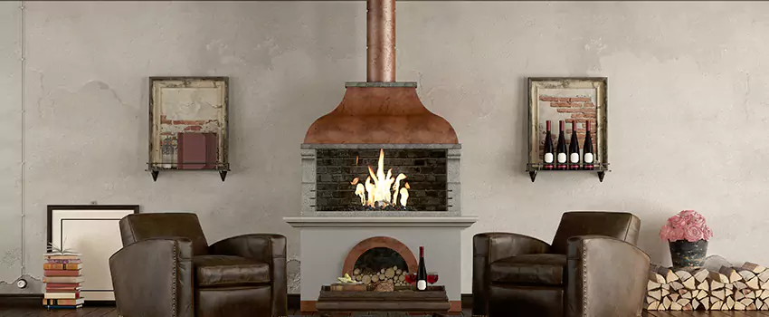 Thelin Hearth Products Providence Pellet Insert Fireplace Installation in Russellville, AR
