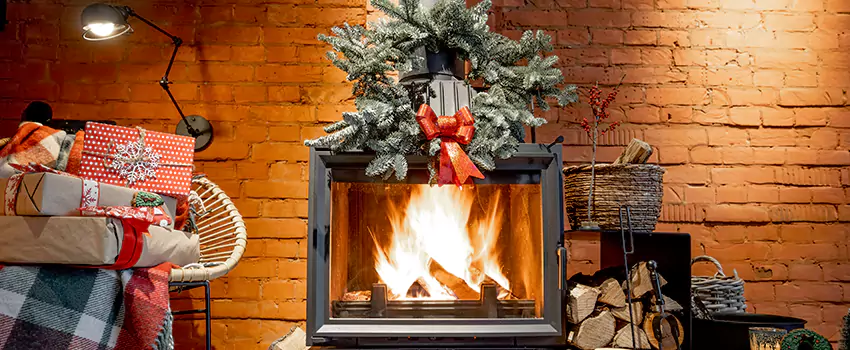 Travis Industries Linear Gas Fireplace Installation in Russellville, Arkansas