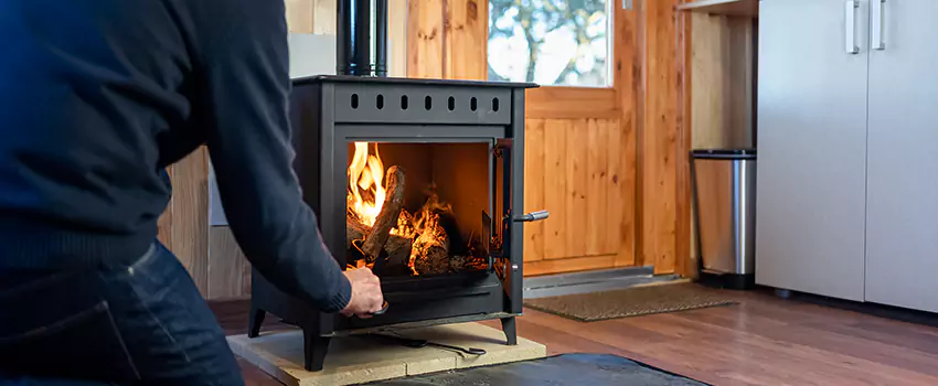 Open Hearth Wood Fireplace Installation in Russellville, AR